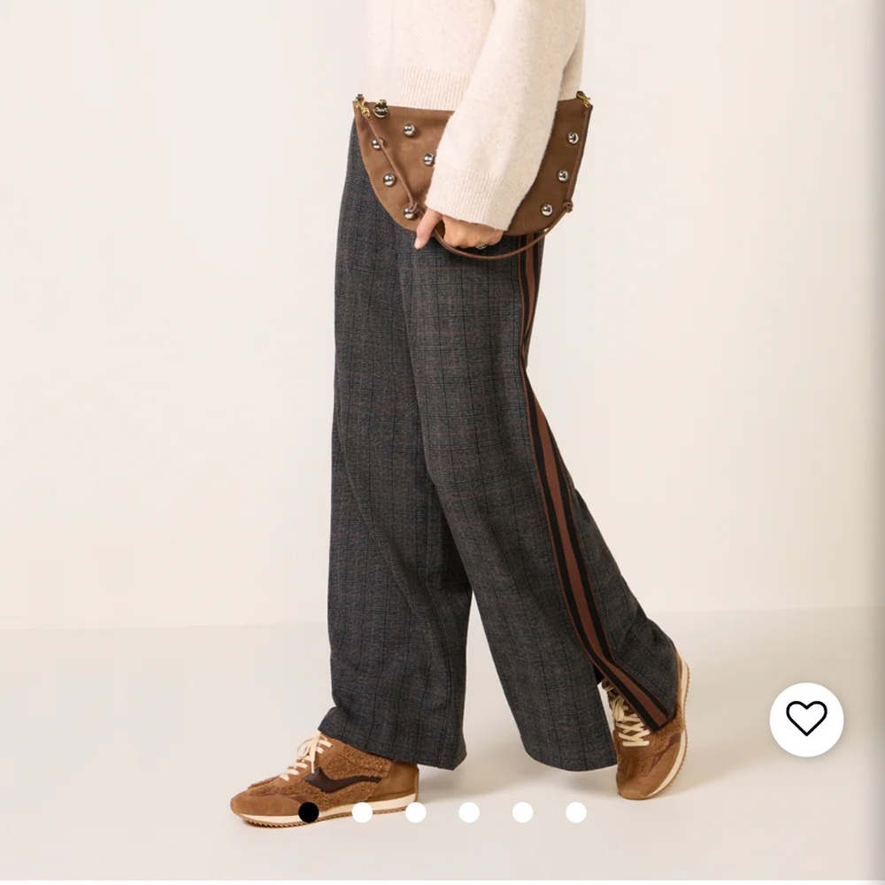 Plaid Tala Track Pant Size Small